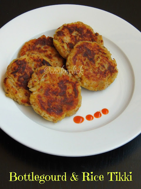 Bottlegourd & rice patties