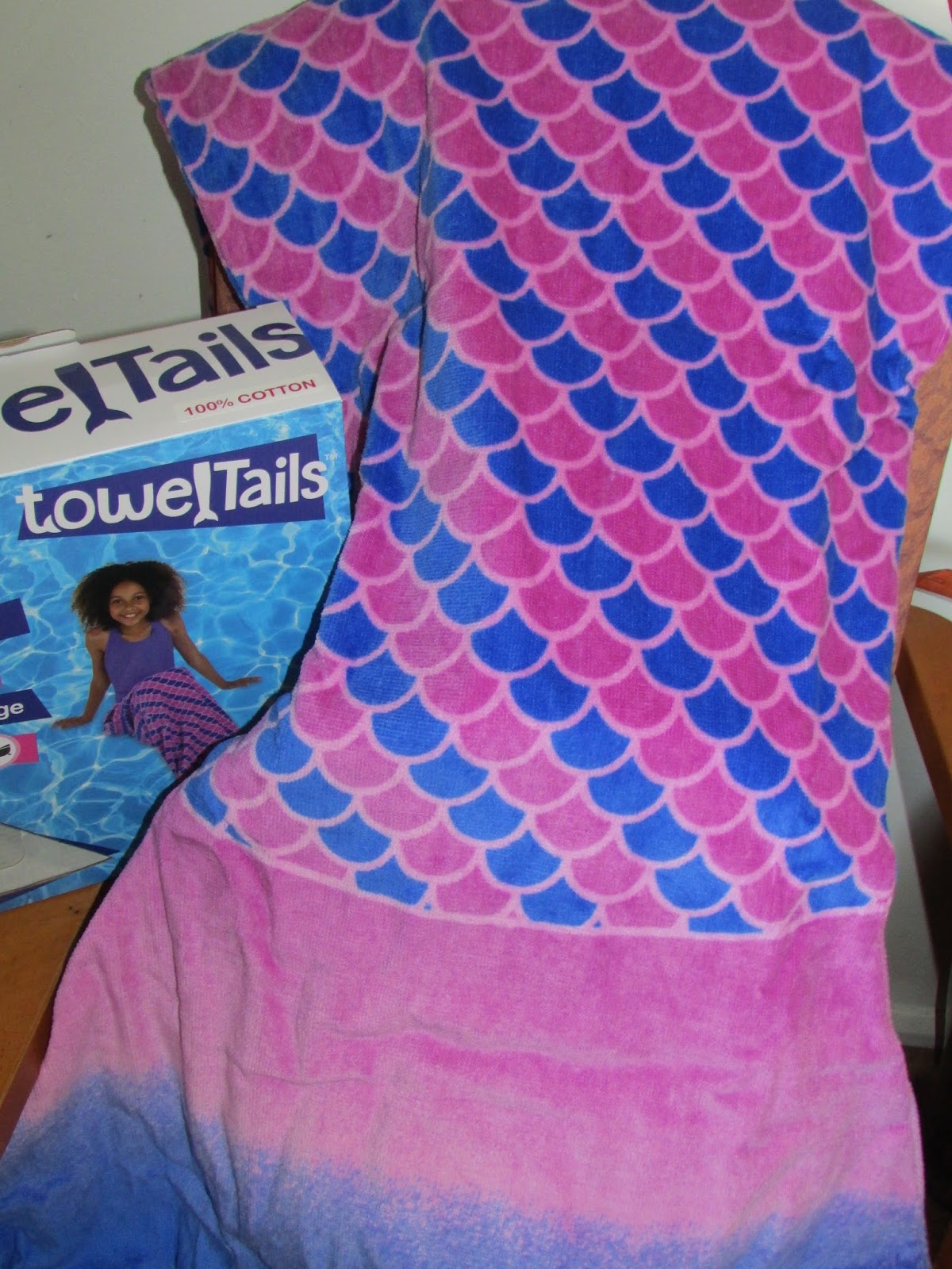 Heck Of A Bunch TowelTails Mermaid Tail Towels Review and Giveaway