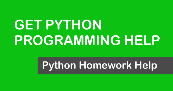 Python assignment help