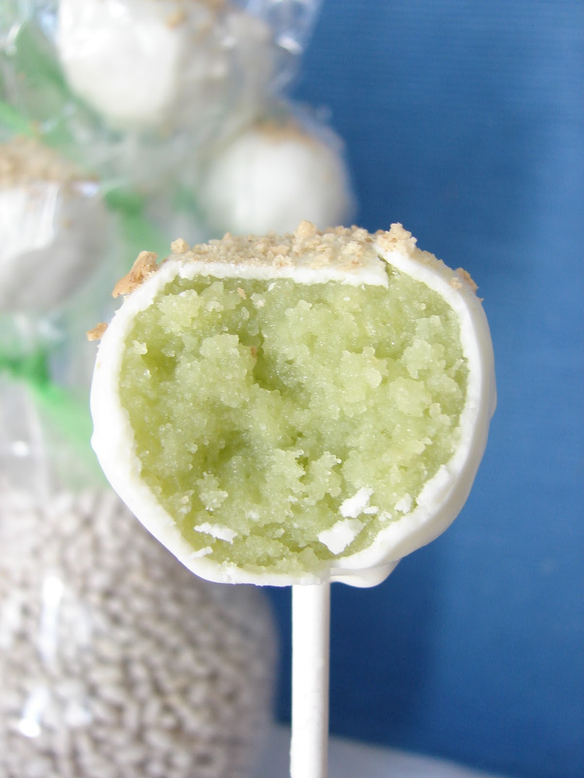 The Royal Cook Key Lime Pie Cake Pops