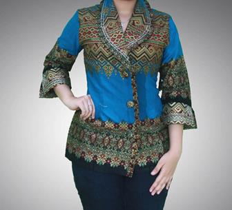 Model Batik Kerja Wanita