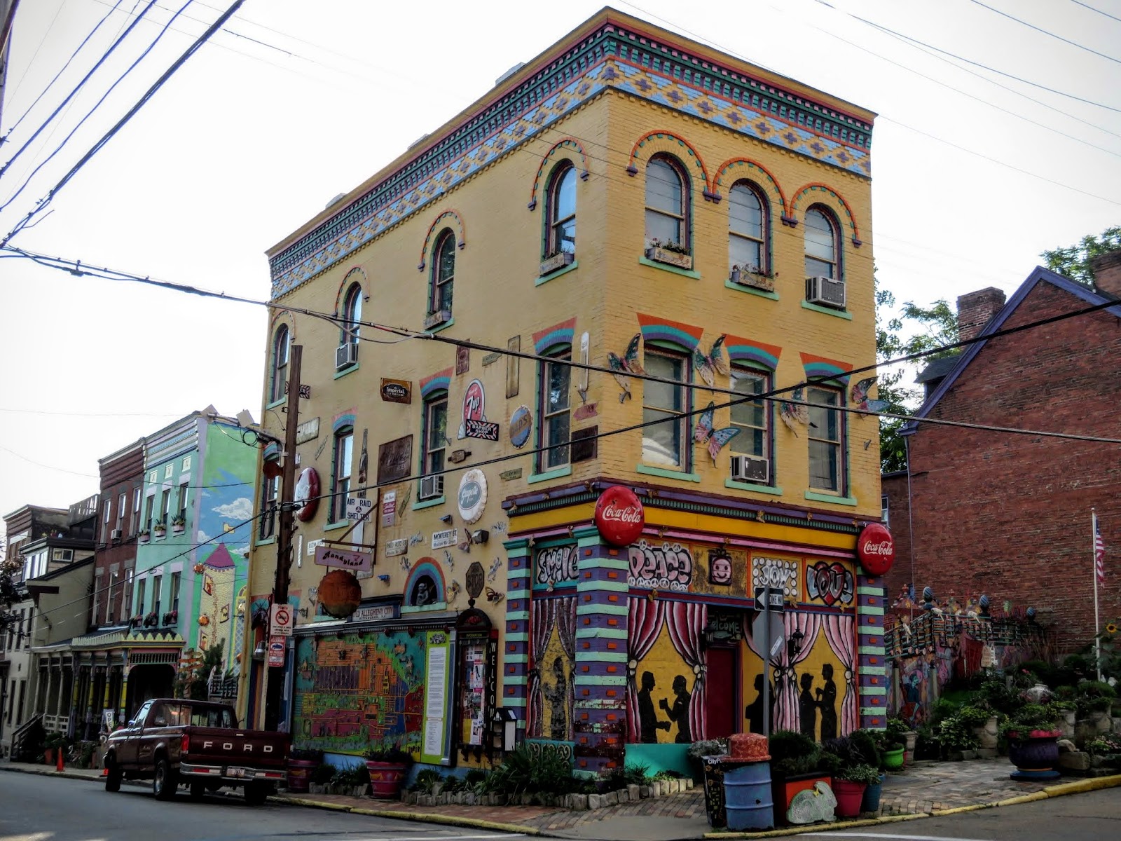 Walk the Mexican War Streets of Pittsburgh and Make a Pilgrimage to Randyland Sidewalk Safari