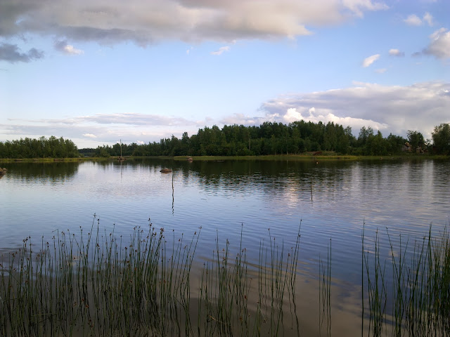 saaristo, meri, ranta, kesä