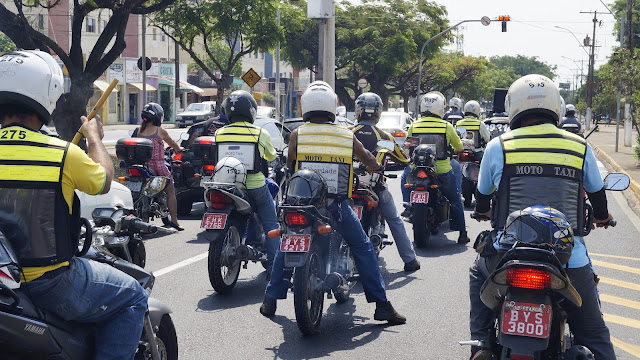 Mototaxistas terão possibilidade de trabalhar em pontos fixos e nas agências (Foto: Divulgação Câmara)