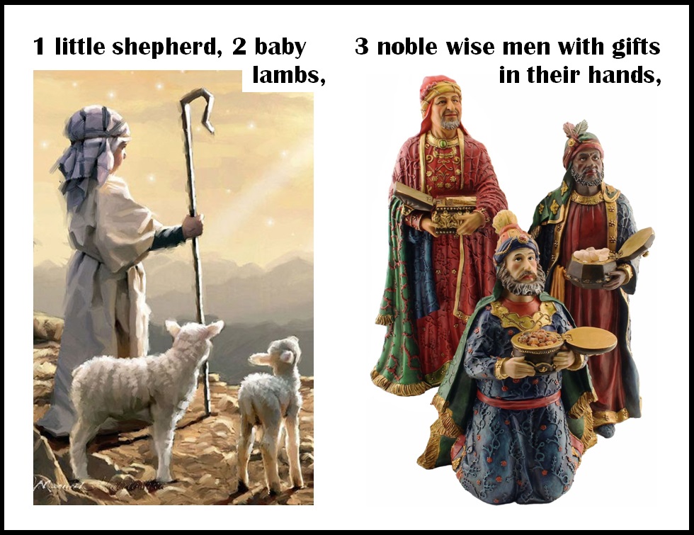 Primary Music Leader Flipcharts The Nativity (song from The Friend