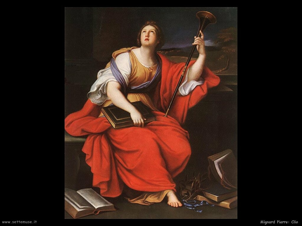 Clio- Muse of Heroic Poetry and History, 17th century