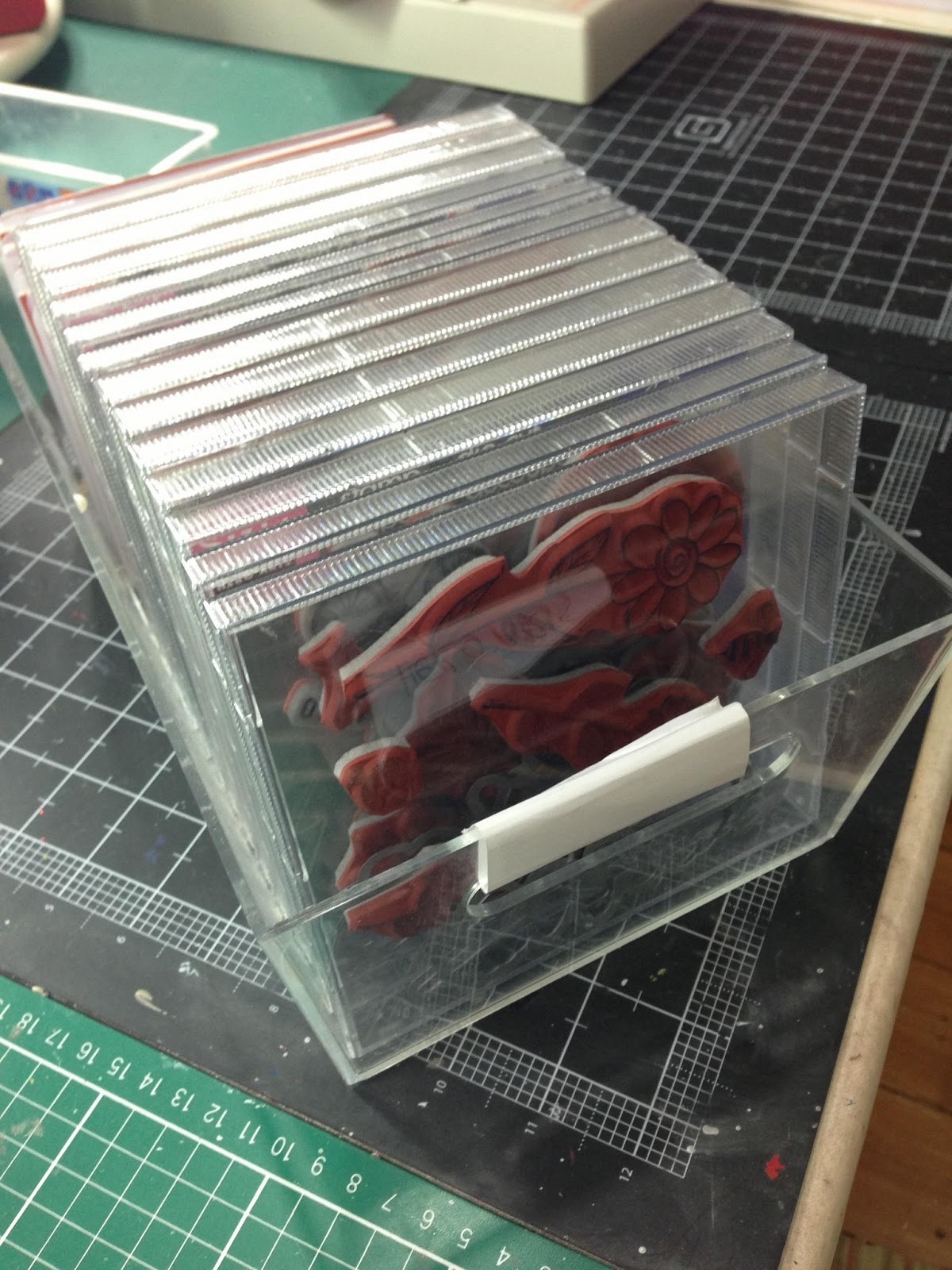 CRAFTY STORAGE Crafters Companion's die and stamp storage cases