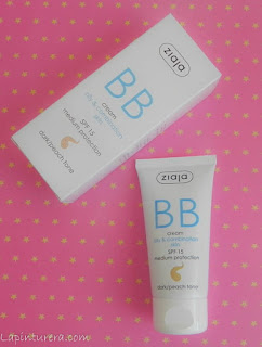 BB Cream Ziaja reseña 02 BB cream pieles mixtas y grasas