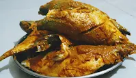 Mackerel bangda fish coated with Mixture for bangda Mackerel fish Tawa fry Recipe