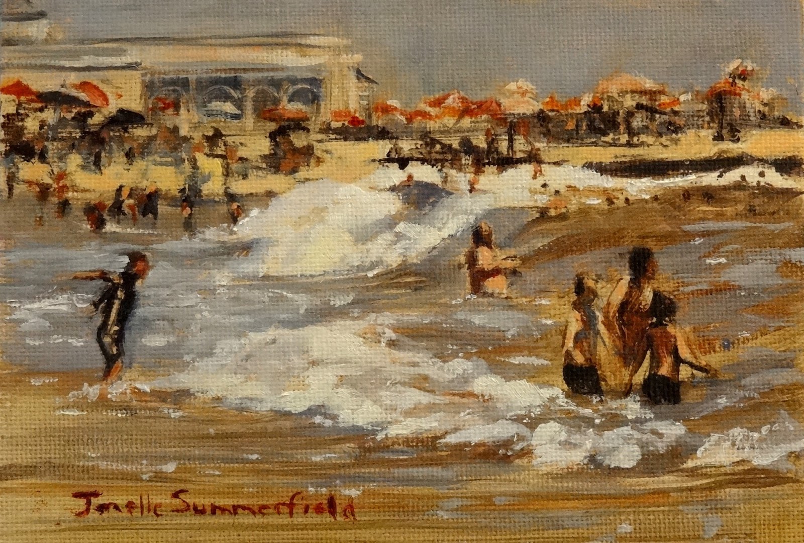 Jonelle Summerfield Oil Paintings Cape May Study II