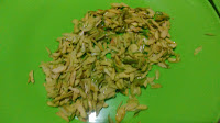 thin sliced pistachio