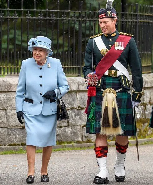 Queen Elizabeth traditionally spends her summers at Balmoral Castle