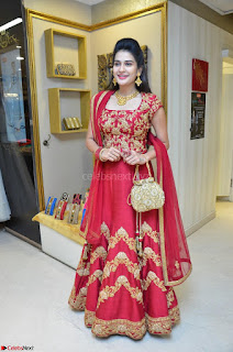 Jenny Honey in Stunning Dark Red Anarkali Dress at Splurge   Divalicious curtain raiser ~ Exclusive Celebrities Galleries 012