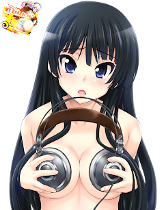K-ON! - Akiyama Mio Render Ecchi