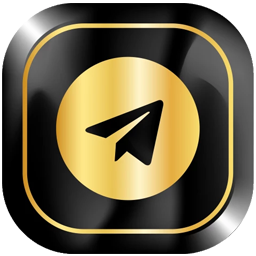 logo telegram black