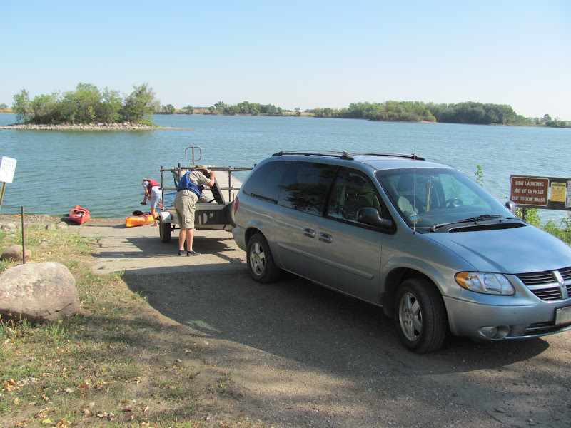 Kayaking the Lakes of South Dakota Swan Lake Late Summer 2012