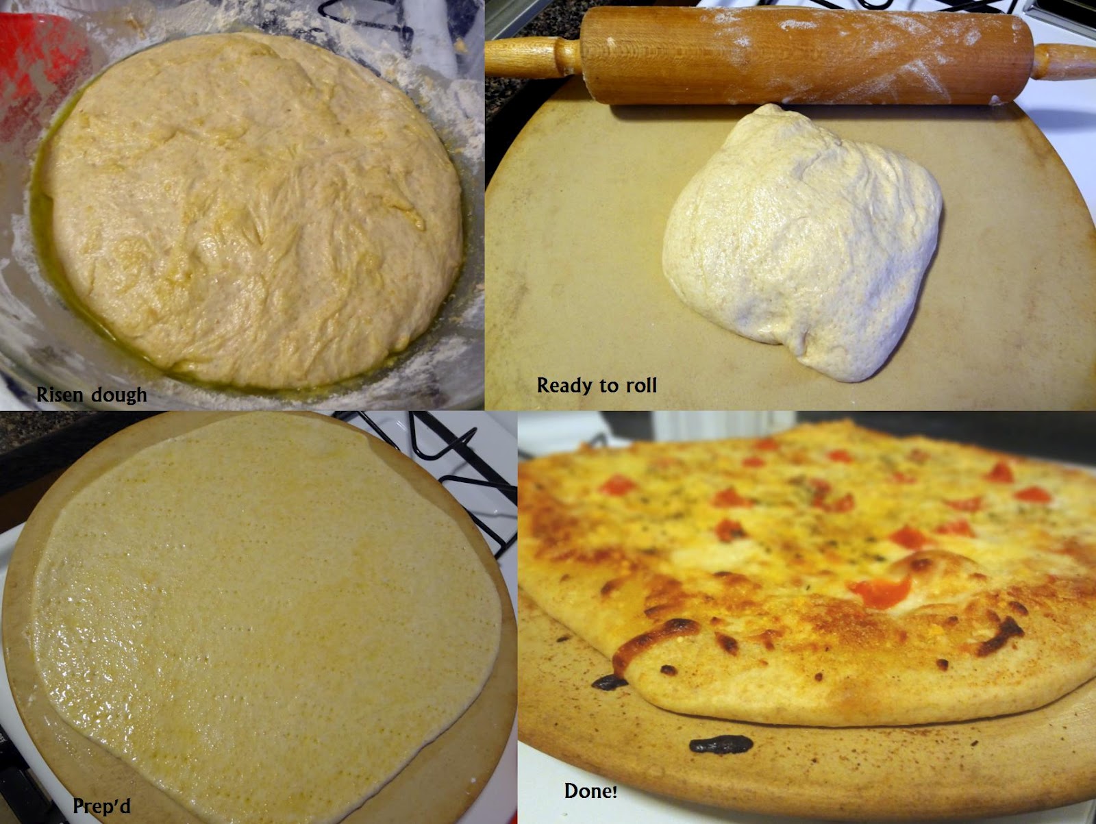 The Cooking Actress Whole Wheat, Thin Pizza Crust