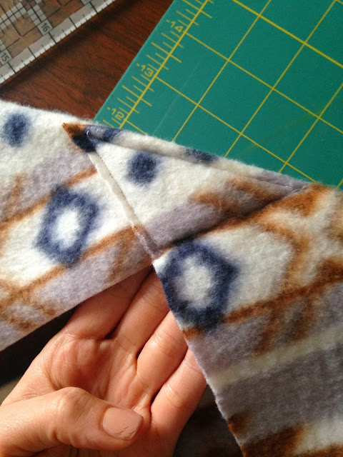 Try this ten minute tutorial for a new scarf- the bandanna scarf!