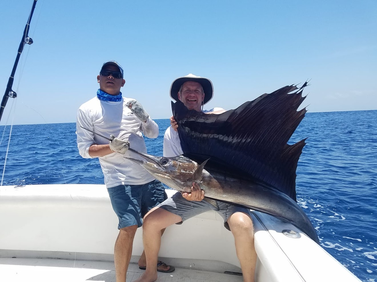 Remarkable Sail Fish And Marlin Action Guatemala Mad Marlin Lodge