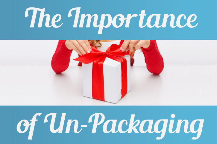 Bag Talk!: The Importance of Un-packaging