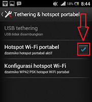 Cara Mengaktifkan Hotspot pada Smartphone Android hotspot portable