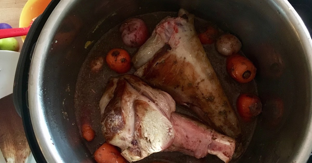 FEISTY TAPAS Instant Pot AllinOne Lamb Shanks with New Potatoes and