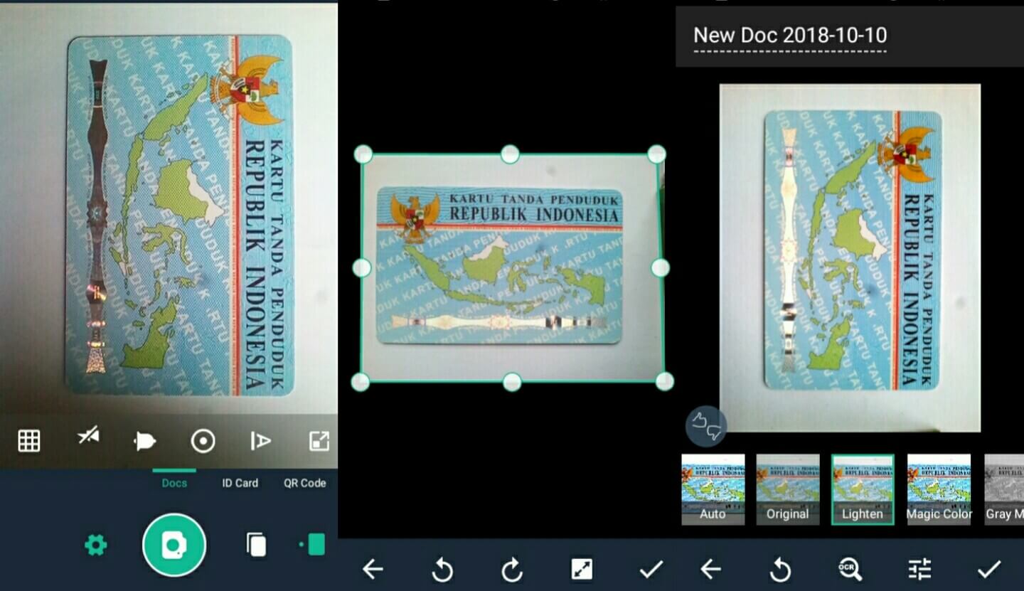 Cara menggunakan Camscanner Cara scan dokumen menggunakan Camscanner