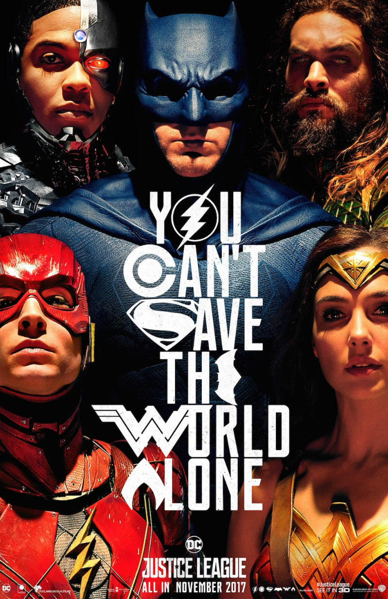 justice league poster