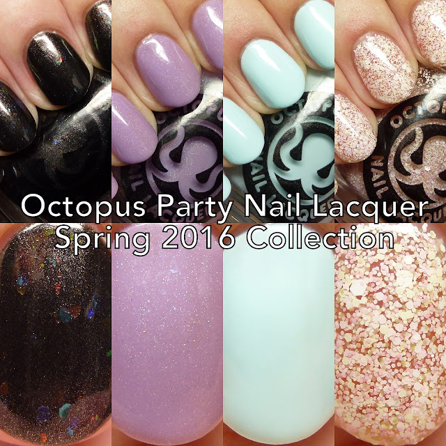 Octopus Party Nail Lacquer Spring 2016 Collection