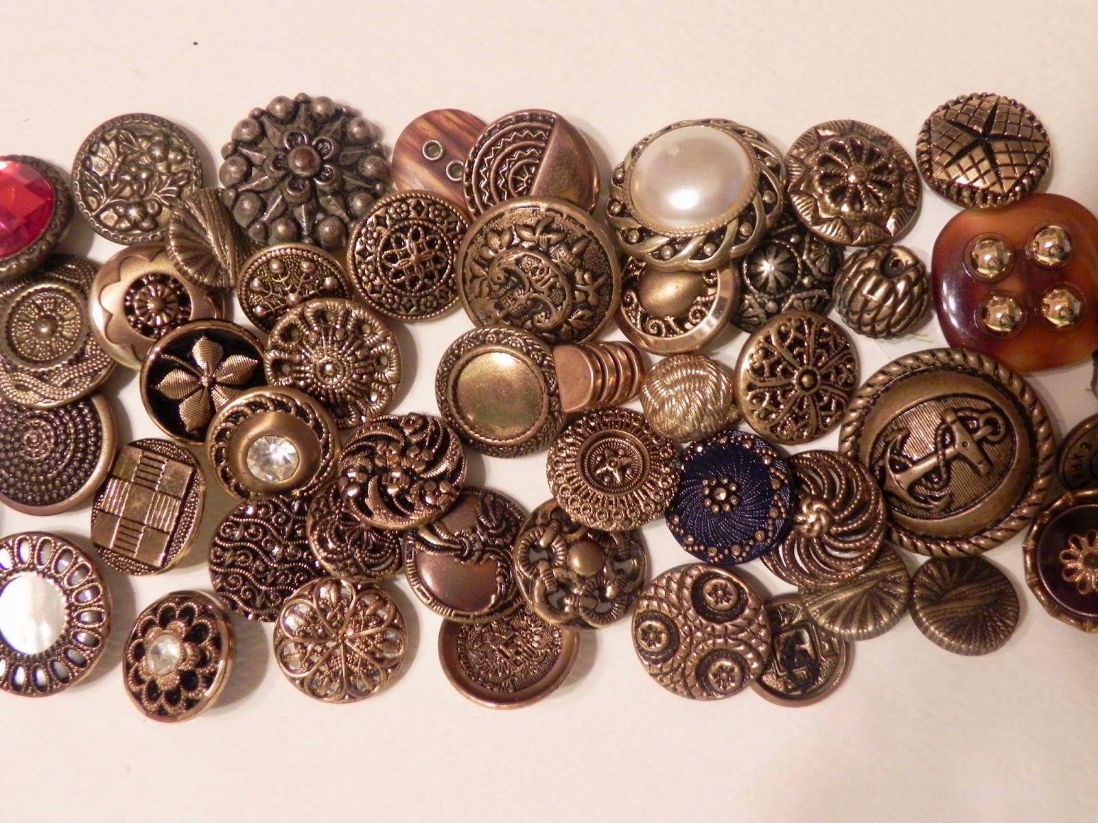 Summerland Cottage Studio Treasured vintage button collection