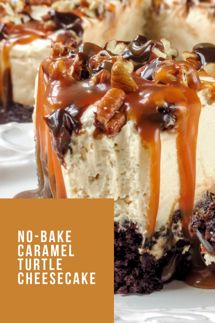 NOBAKE CARAMEL TURTLE CHEESECAKE Best Recipest