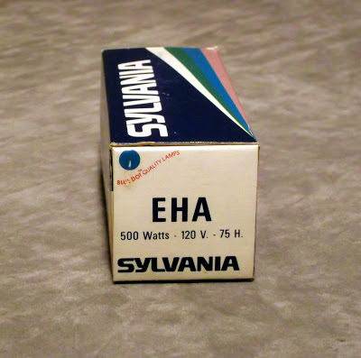 Sylvania EHA 120 Volt 500 Watt 75H Blue Dot Projector Lamp