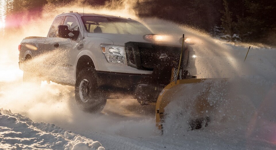 2018 Nissan Titan XD Snow Plow Prep package