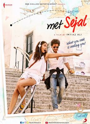 Poster of Jab Harry Met Sejal feat. SRK and Anushka Sharma