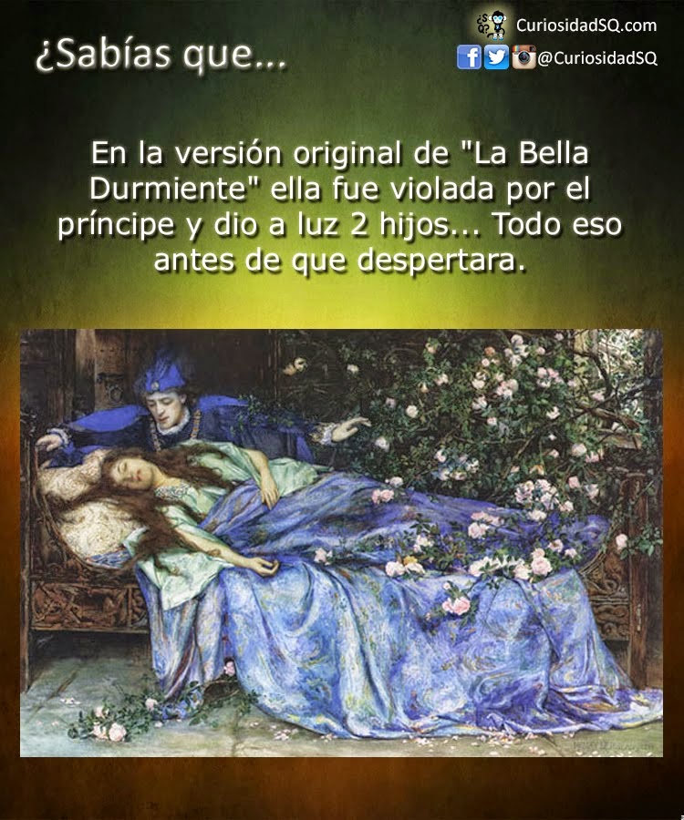¿Sabías que? La verdadera historia de "La Bella Durmiente"