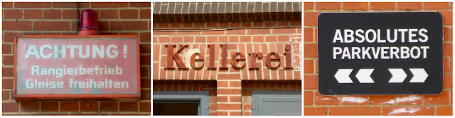 Achtung! Rangierbetrieb! Gleise freihalten! Absolutes Parkverbot! Achtung! Rangierbetrieb! Gleise freihalten! Absolutes Parkverbot!
