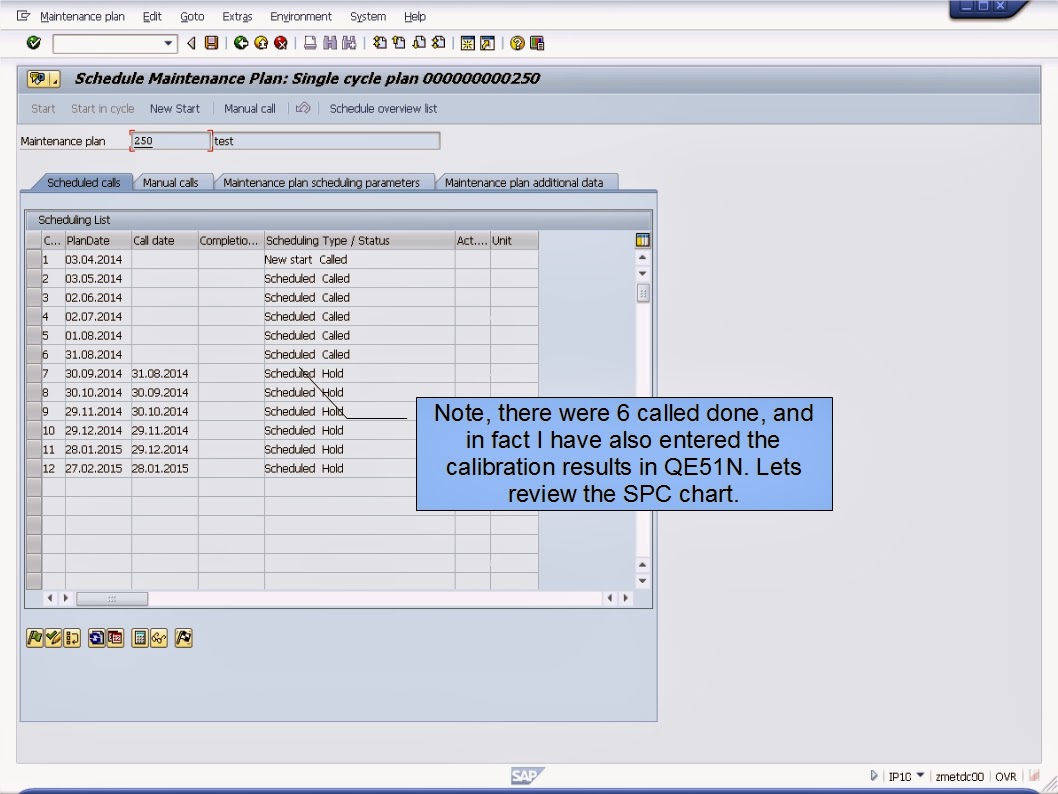青蛙SAP分享 Froggy's SAP sharing SAP QM for PM Calibration with SPC