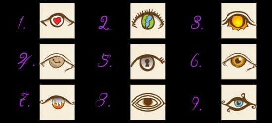 A Fun Personality Test! Choose An Eye And See What It Reveals