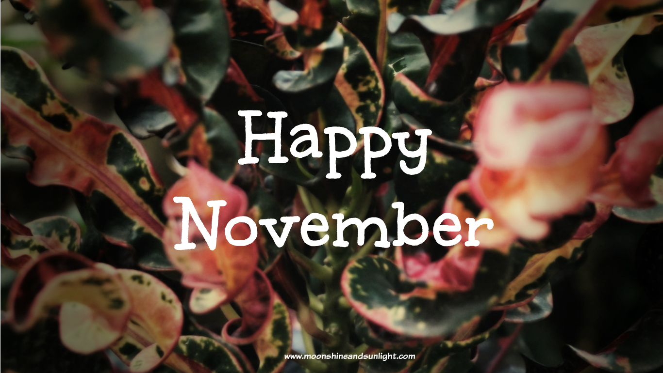 "Happy November" Free wallpaper download 