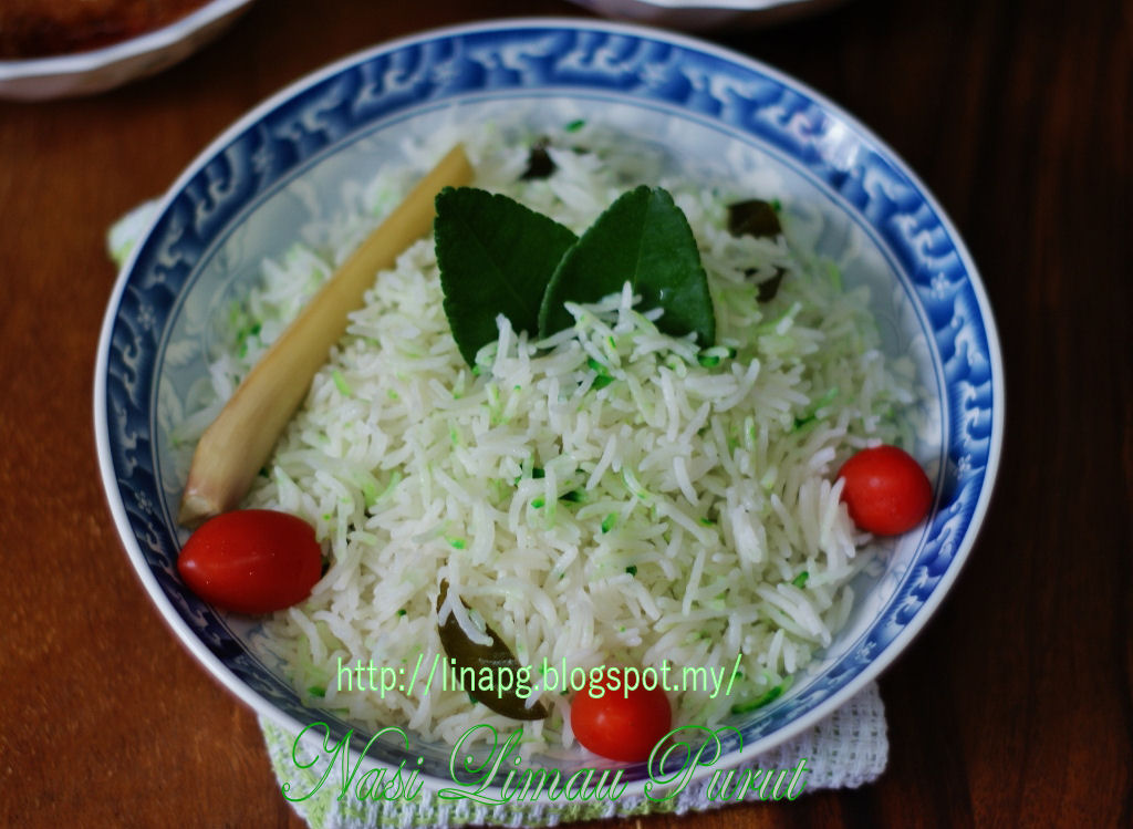 nasi limau purut mudah enak beraroma teratak mutiara kasih Resepi Beras Rendang Enak dan Mudah