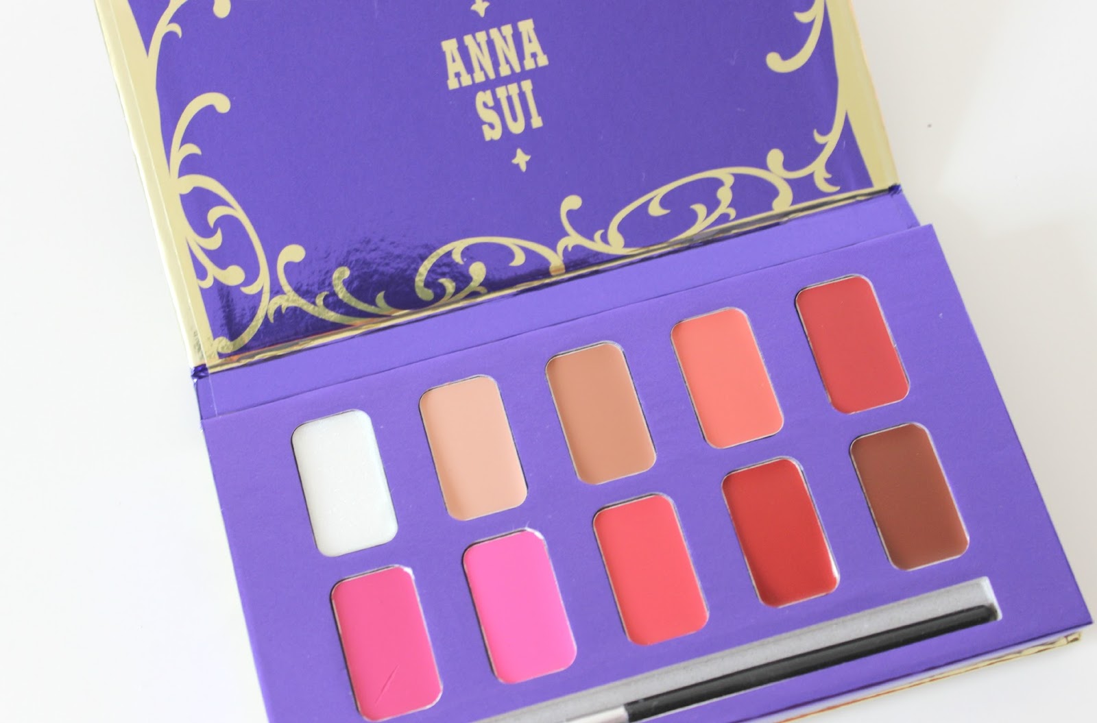 A picture of Anna Sui Lip Color Palette