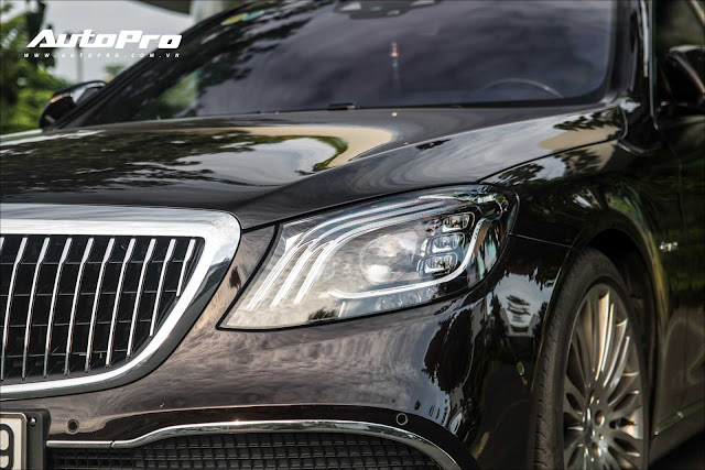 Cận cảnh Mercedes Maybach S450 giá hơn 7 tỷ đồng mới tậu của trưởng đoàn Car Passion 2019