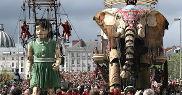 Manier Onbelangrijk Rechthoek Groen in Antwerpen: Reuzen 'royal de luxe' antwerpen 2015