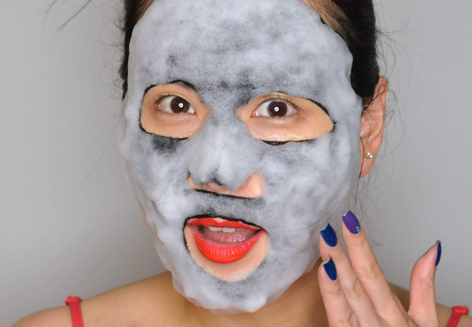 | MaskerAide Bubble Bubble Pop Charcoal Bubble Sheet Mask #31DaysofSheetMasks Cosmetic | Vancouver beauty, nail art and lifestyle