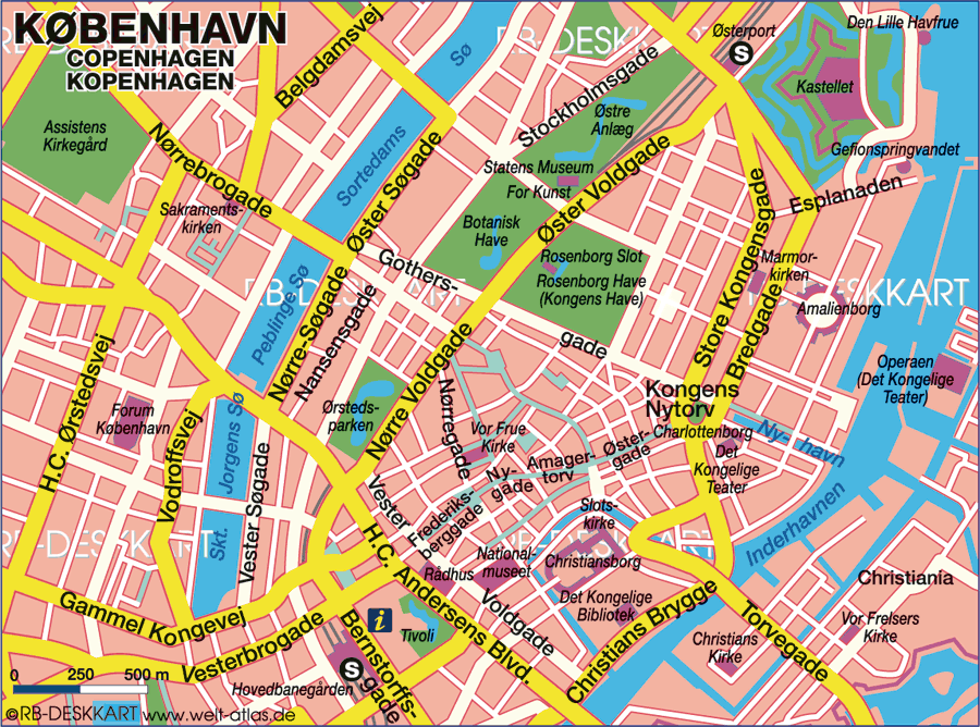 köpenhamn karta Kopenhaga metra kopenhadze komunikacja miejska ...