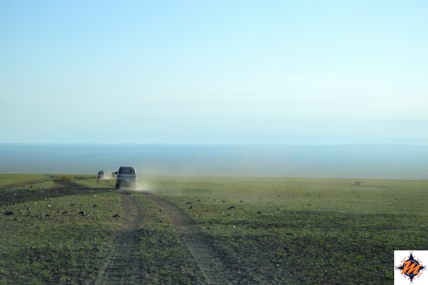 Scendendo dal campo gher. Mare all'orizzonte? Scendendo dal campo gher. Mare all'orizzonte?