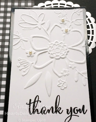 Heart's Delight Cards, Love What You Do, SRC - Love What You Do, Thank You Card, Stamp Review Crew, Stampin' Up!