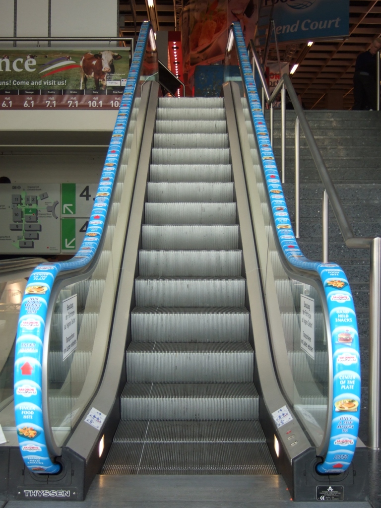 Diagram Of An Escalator