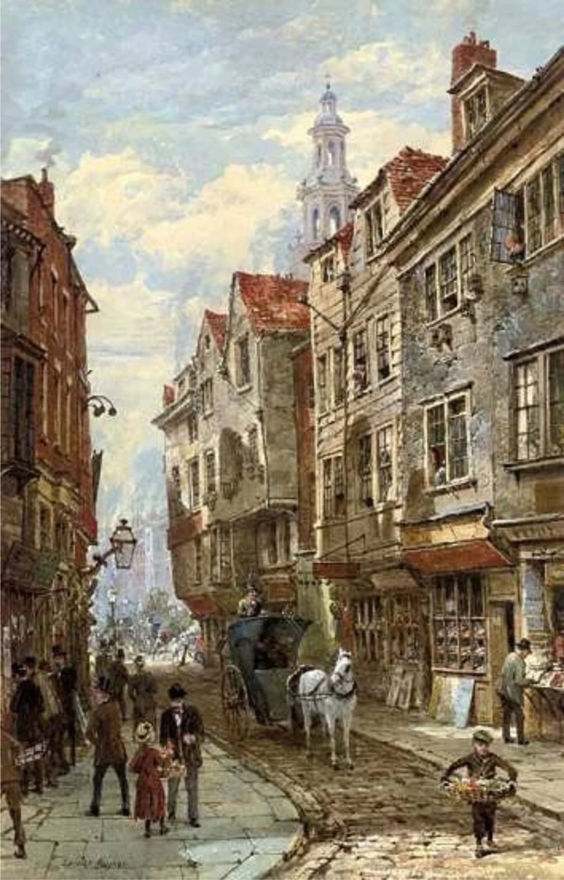 Louise Rayner 1832-1924 - British Cityscapes Watercolor painter