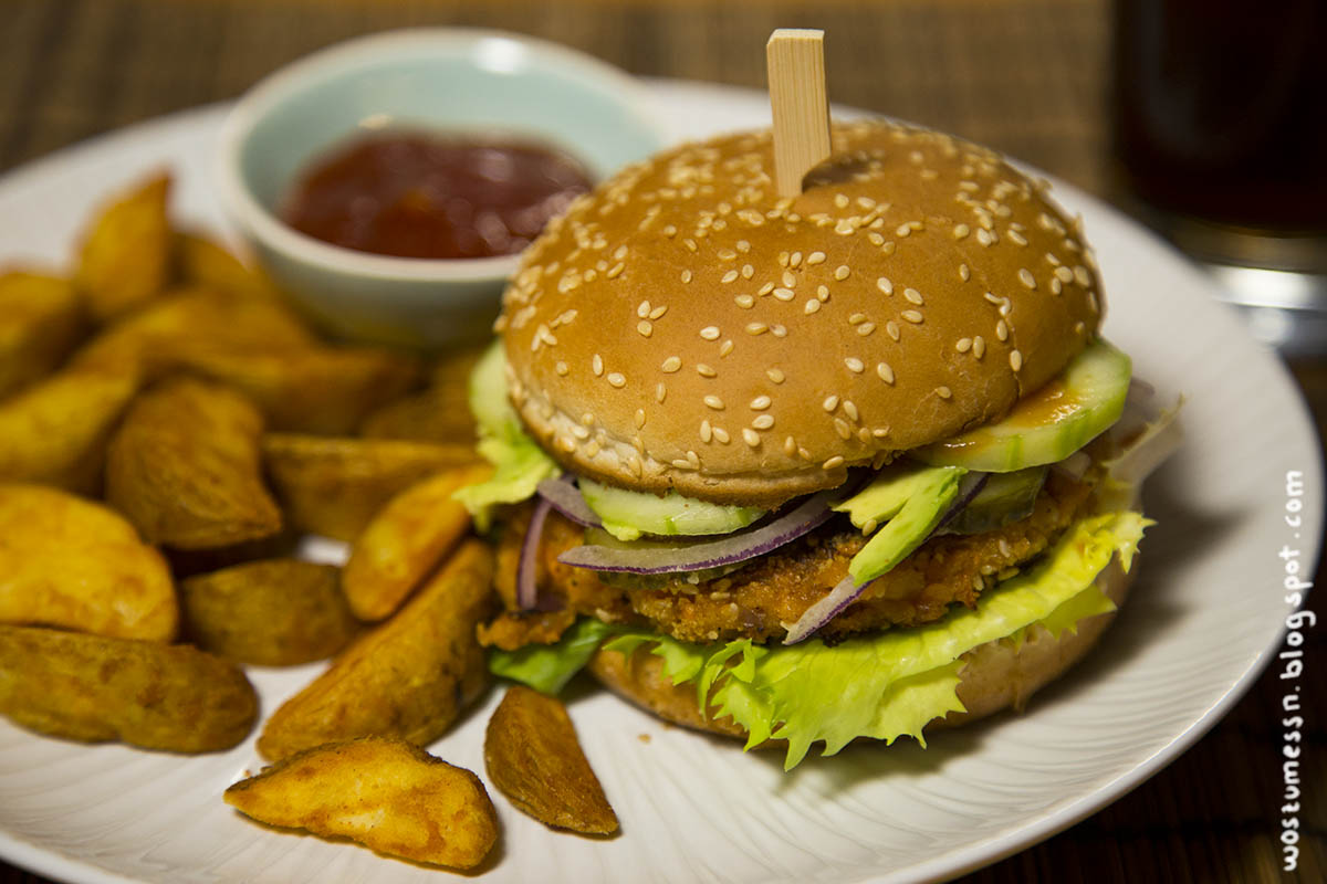 Wos zum Essn Knusprige SüßkartoffelBurger ohne Matschepampe